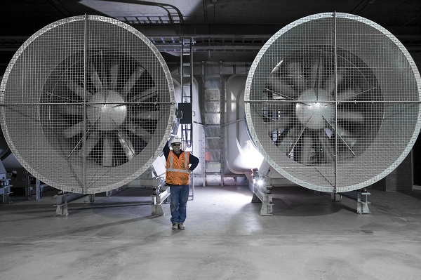 EastLink Tunnel ventilation fans w person 600w
